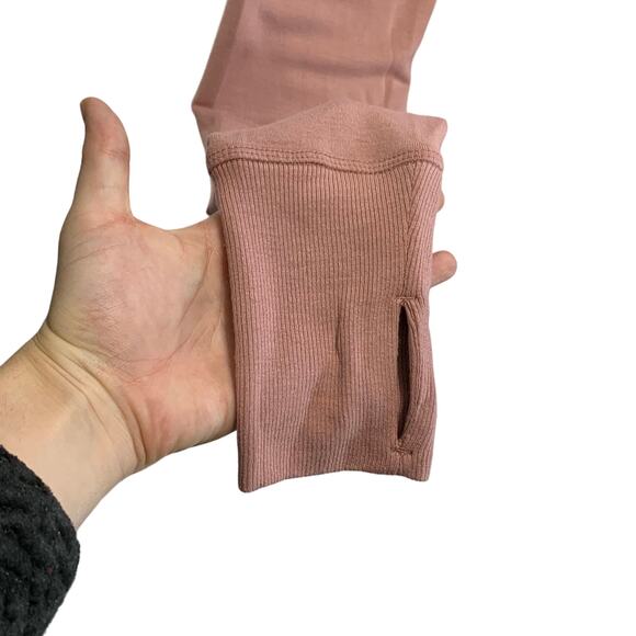 Athleta Coaster Luxe Modal Blend Pullover Sweatshirt Women's ST Pink Athleisure - Picture 5 of 8